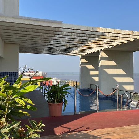 Studio Apt With Rooftop Panoramic Views @ Dabolim Vāsco Da Gāma エクステリア 写真